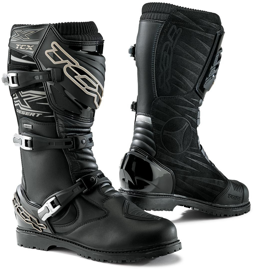 Tcx x-desert gore-tex mc boots black size 43 - Webshop Shoes RE Motors