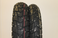 Moped studded tires