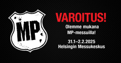 MP-25 Moottoripyörämessut – Tilaa nyt ja nappaa 5 €:n alennus koodilla!