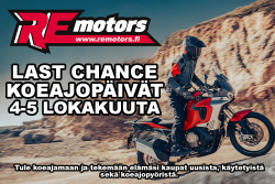 Last Chance Koeajopäivät RE Motorsilla 4-5 lokakuuta – Tosiostajan tilaisuus!