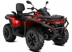 Ready for the next job with a Can-Am quad bike! Strong, durable, and perfect for heavy-duty work at RE Motors!