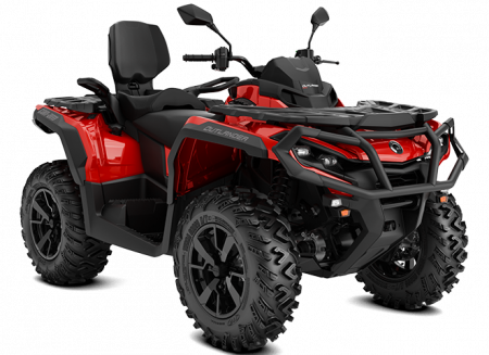 Ready for the next job with a Can-Am quad bike! Strong, durable, and perfect for heavy-duty work at RE Motors!