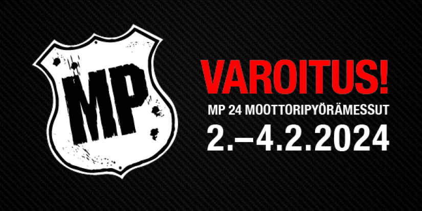 MP 24 Moottoripyörämessut – Tilaa nyt ja nappaa 5 €:n alennus koodilla!