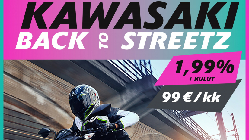 Kawasaki Autumn Vibes and Back to Streetz campaign Financing offer