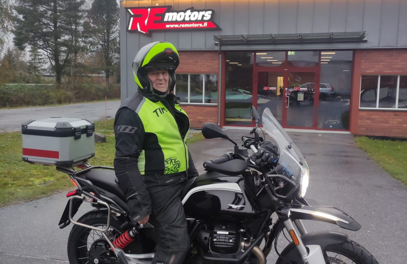  Moto Guzzi Enthusiast Hans: The Adventure on Two Wheels and the Passion for Long Journeys