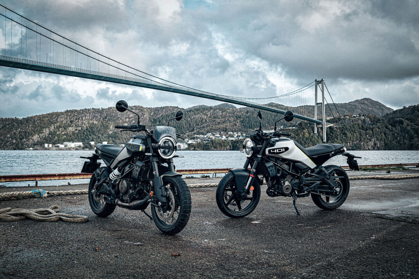 Husqvarna Motorcycles Släpper förnyade Vitpilen- och Svartpilen-modeller för 2024
