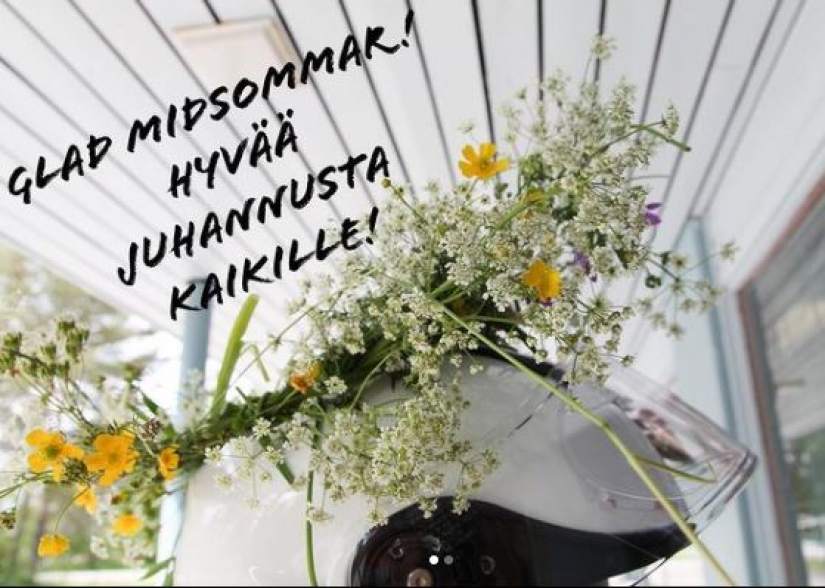 We wish you all a  relaxing Midsummer! 